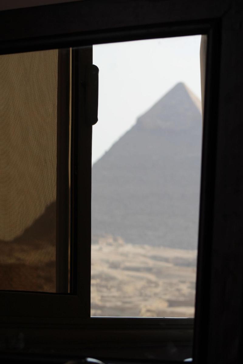 Amon Holiday Pyramids Inn Kafret el-Gabal Exterior foto